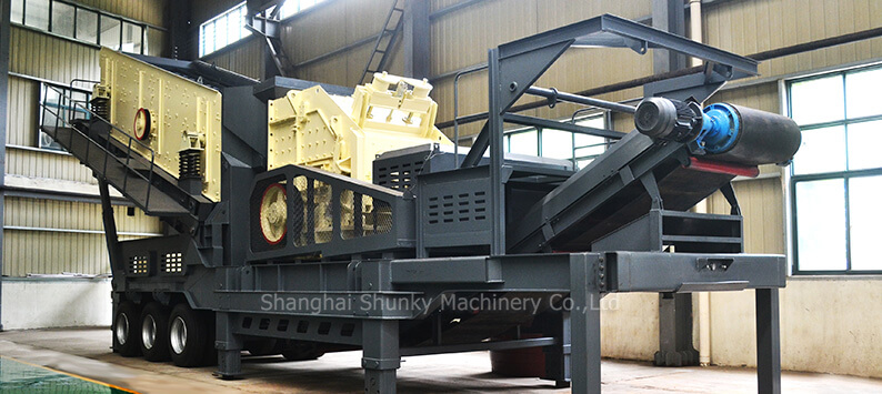 Mobile Impact Crushing Plant