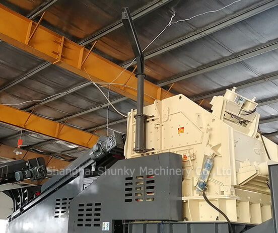 Mobile Impact Crushing Plant